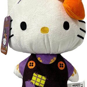 Hello Kitty & Friends - Hello Kitty Scarecrow 9" Halloween Plush - NEW